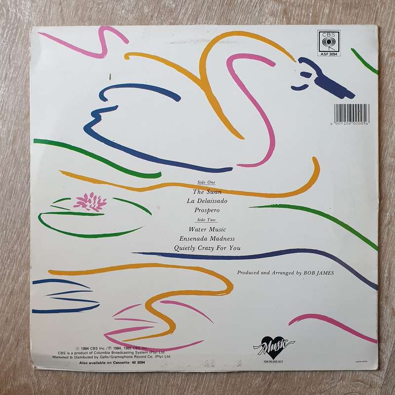 Bob James - The Swan - Vinyl LP Record - Very-Good- Quality (VG-)