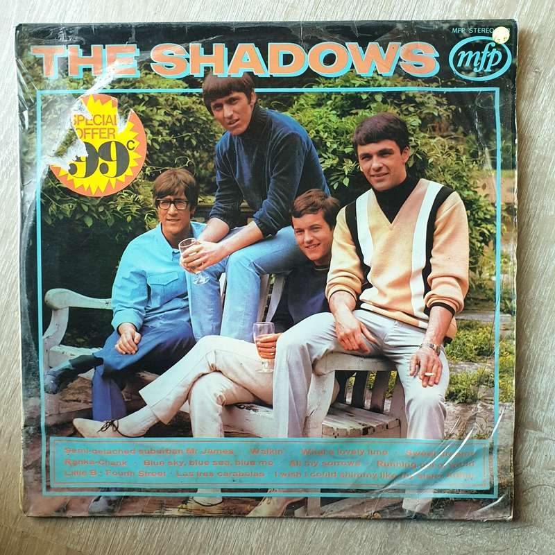 The Shadows  Walkin' With The Shadows - Vinyl LP Record - Opened  - Good+ Quality (G+)