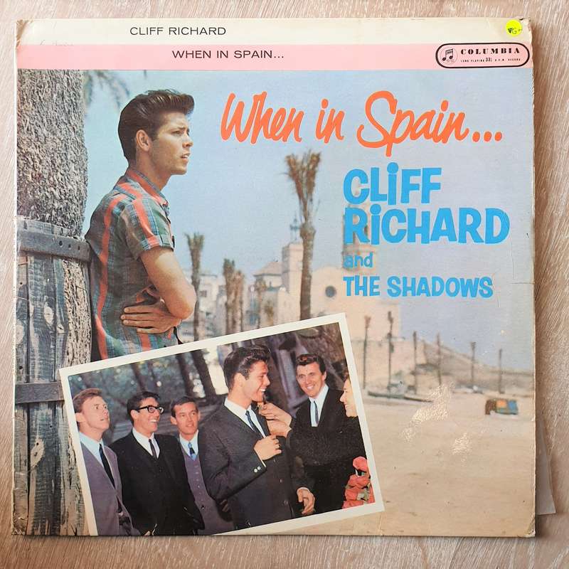 Cliff Richard With The Shadows & The Norrie Paramor Strings  When In Spain - Vinyl LP Recor...