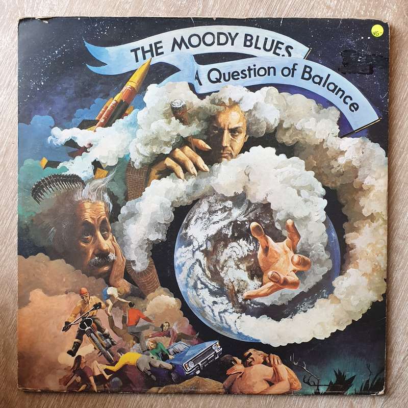 Moody Blues  A Question of Balance - Vinyl LP Record  - Very-Good- Quality (VG-)