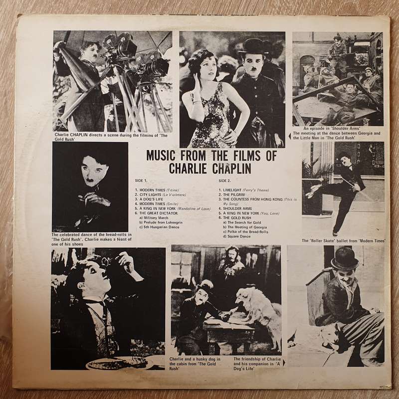 Charlie Chaplin - Michel Villard  Music From The Films Of Charlie Chaplin - Vinyl LP Record...