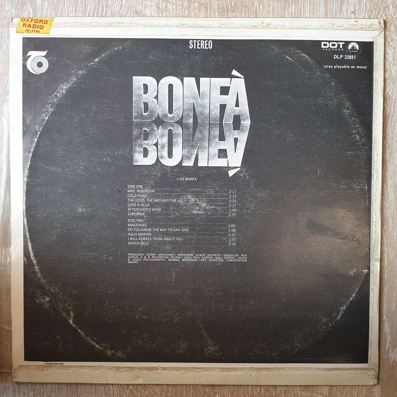 Luiz Bonfa  Bonfa - Vinyl LP Record - Opened  - Very-Good Quality (VG)