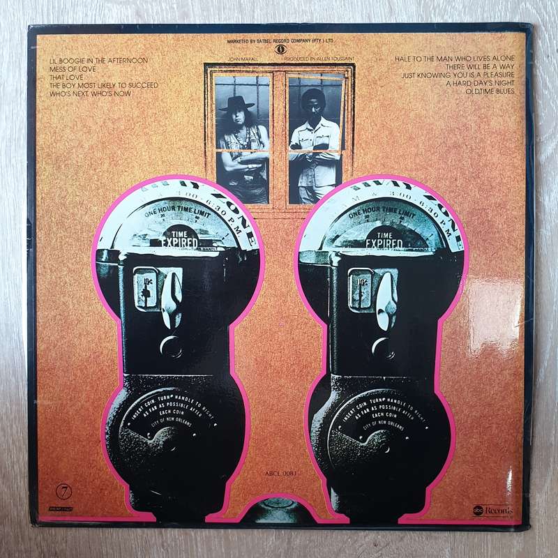 John Mayall  Notice To Appear  Vinyl LP Record - Very-Good+ Quality (VG+)