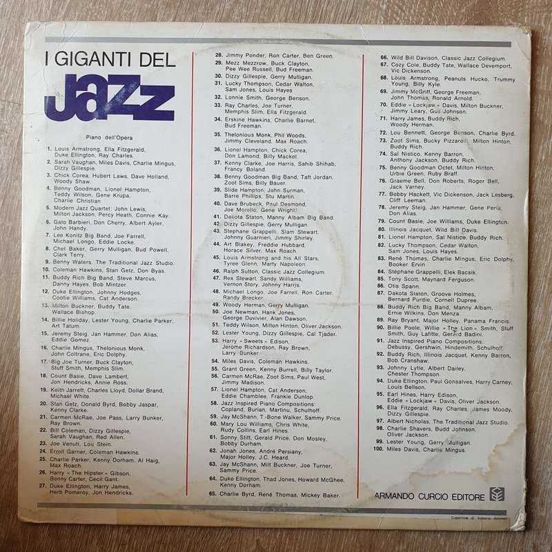 Miles Davis & Coleman Hawkins  I Giganti Del Jazz Vol. 54 - Vinyl LP Record - Opened  - Ver...
