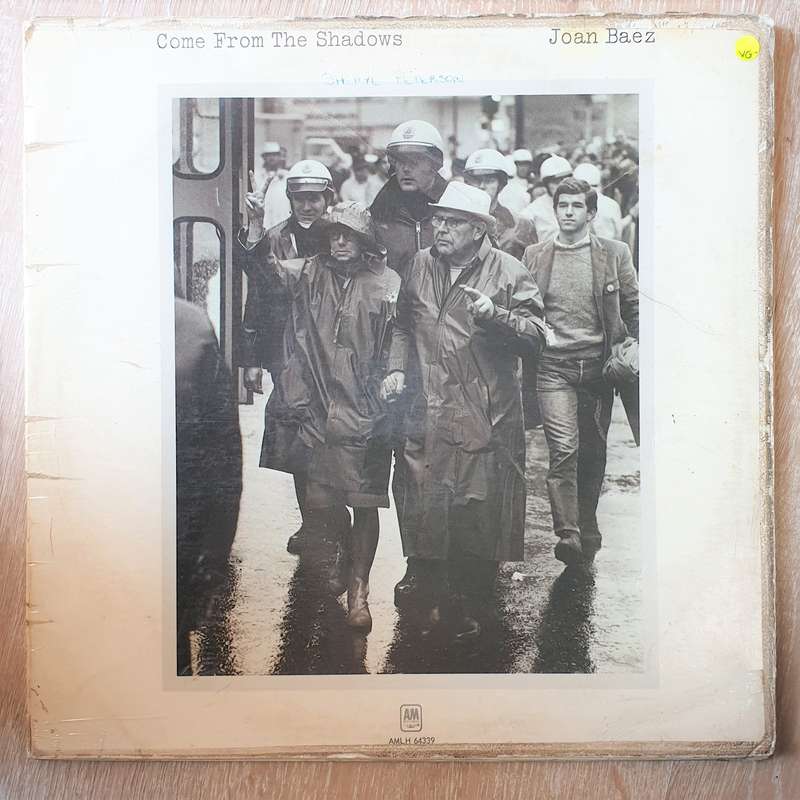 Joan Baez  Come From The Shadows - Vinyl LP Record - Opened  - Very-Good- Quality (VG-)