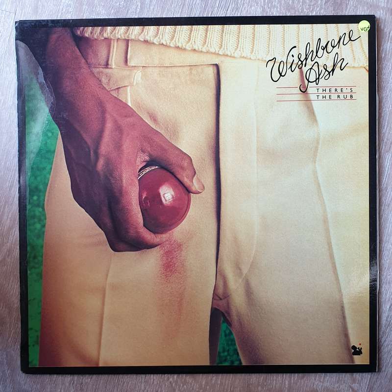 Wishbone Ash  There's The Rub  Vinyl LP Record - Very-Good+ Quality (VG+)