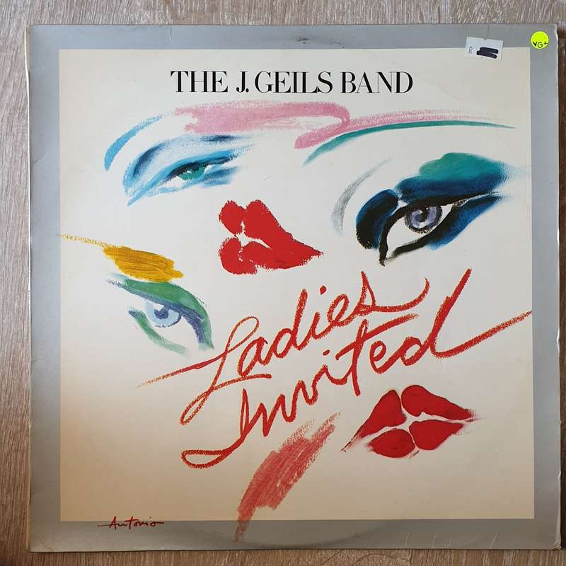 The J. Geils Band  Ladies Invited  Vinyl LP Record - Very-Good+ Quality (VG+)