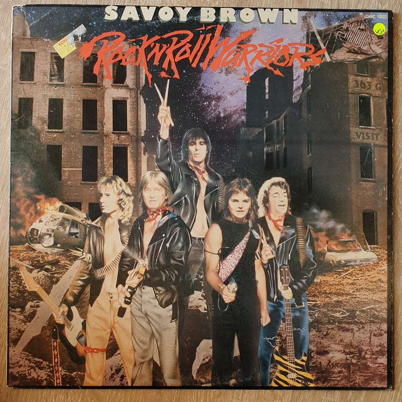 Savoy Brown  Rock 'N' Roll Warriors  Vinyl LP Record - Very-Good+ Quality (VG+)