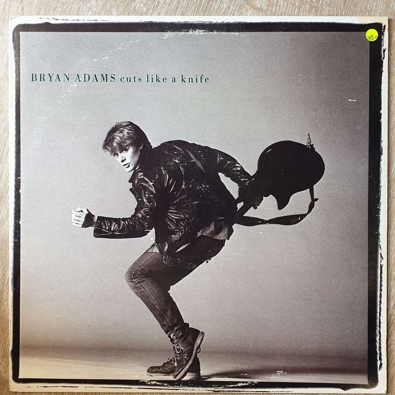 Bryan Adams  Cuts Like A Knife (US) - Vinyl LP Record - Very-Good+ Quality (VG+)