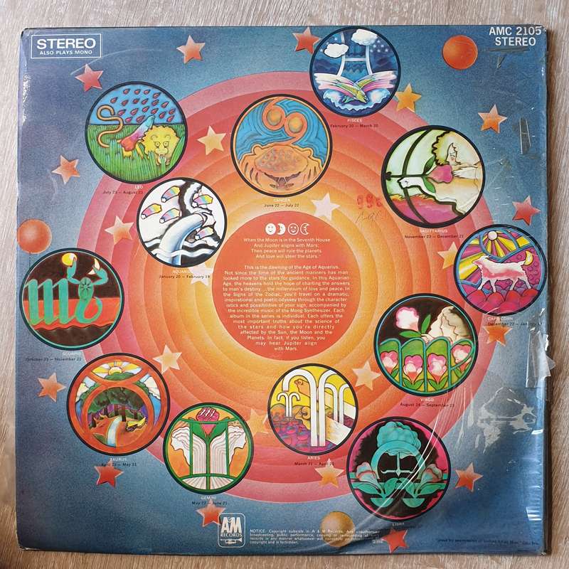 Signs of the Zodiac - Pisces - Vinyl LP Record  (VG+)