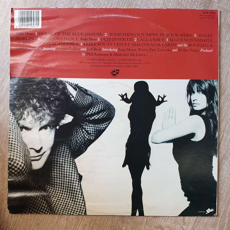 Malcolm McLaren And The Bootzilla Orchestra  Waltz Darling - Vinyl LP Record - Very-Good+ Q...