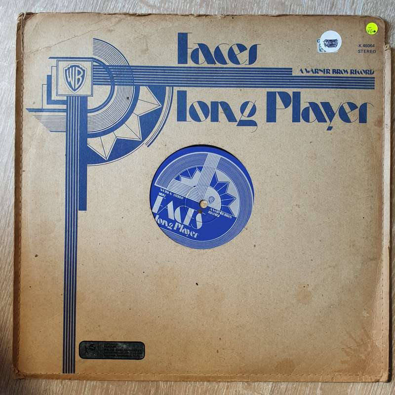 Faces  Long Player - Vinyl LP Record - Opened  - Very-Good- Quality (VG-)