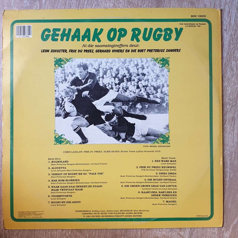Gehaak Op Rugby - Vinyl LP Record - Very-Good- Quality (VG-)