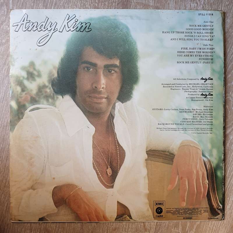 Andy Kim  Andy Kim -  Vinyl LP Record - Very-Good+ Quality (VG+)