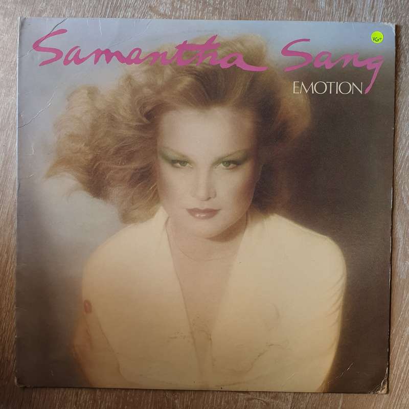 Samantha Sang  Emotion -  Vinyl LP Record - Very-Good+ Quality (VG+)
