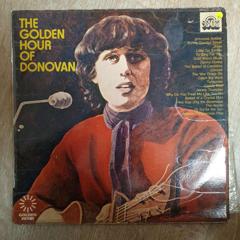 Donovan  Golden Hour Of Donovan  Vinyl LP Record  (VG)