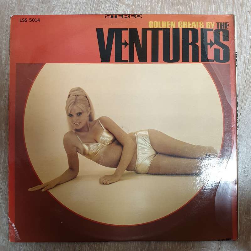 The Ventures  Golden Greats - Vinyl LP Record - Very-Good+ Quality (VG+)