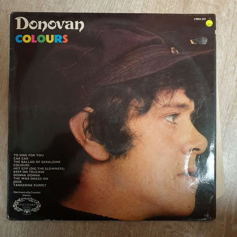 Donovan  Colours -  Vinyl LP Record - Very-Good+ Quality (VG+)