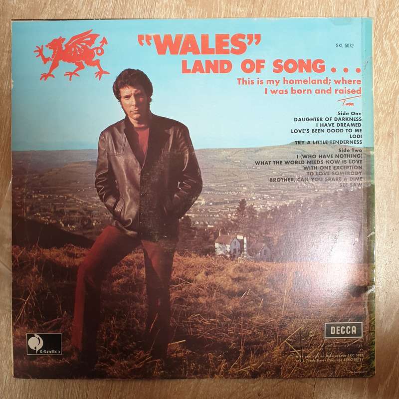 Tom Jones  I Who Have Nothing -  Vinyl LP Record - Very-Good+ Quality (VG+)