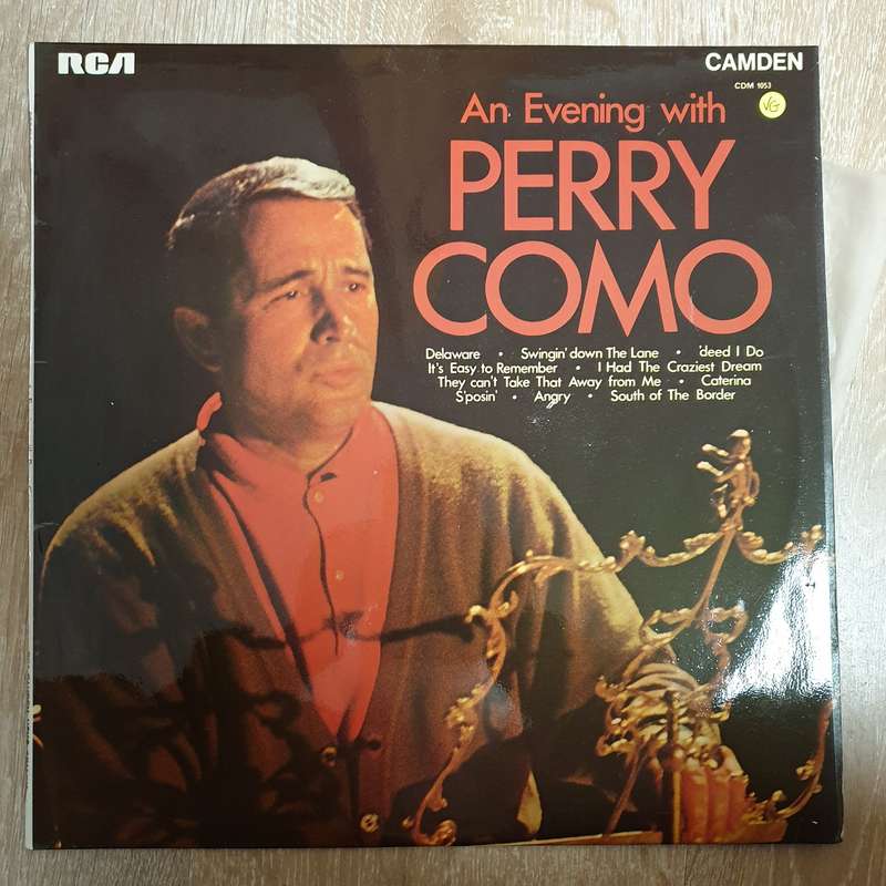 Perry Como  An Evening With Perry Como  Vinyl LP Record - Opened  - Very-Good Quality...