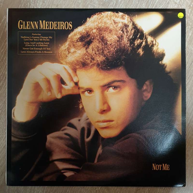 Glenn Medeiros  Not Me - Vinyl LP Record - Very-Good+ Quality (VG+)
