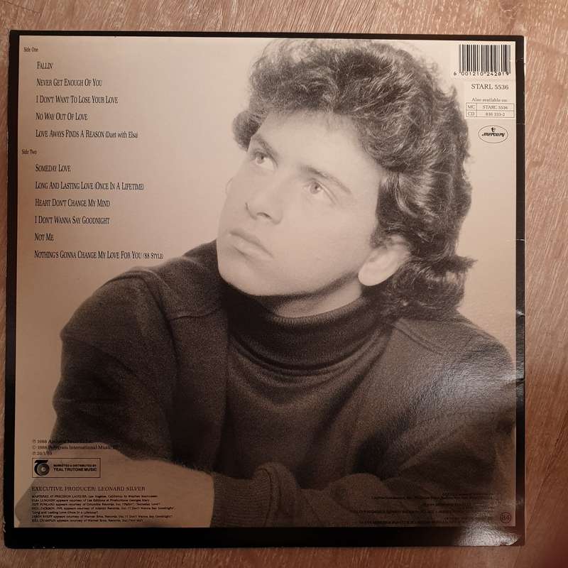 Glenn Medeiros  Not Me - Vinyl LP Record - Very-Good+ Quality (VG+)