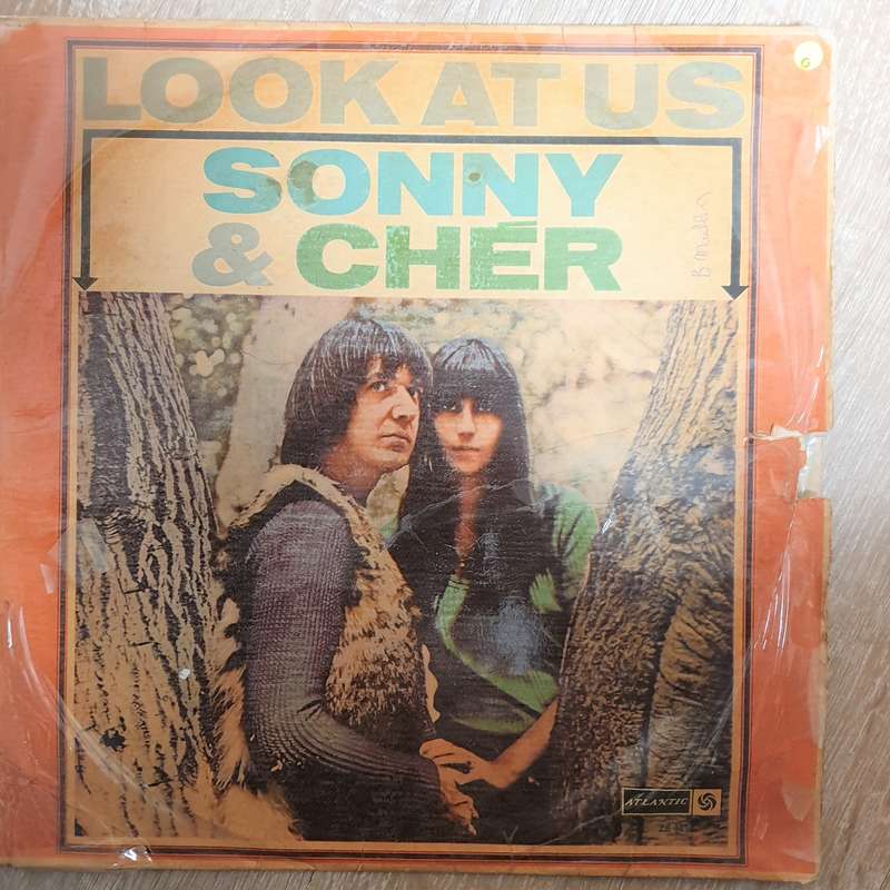 Sonny & Cher  Look At Us - Vinyl LP Record - Opened  - Good Quality (G)