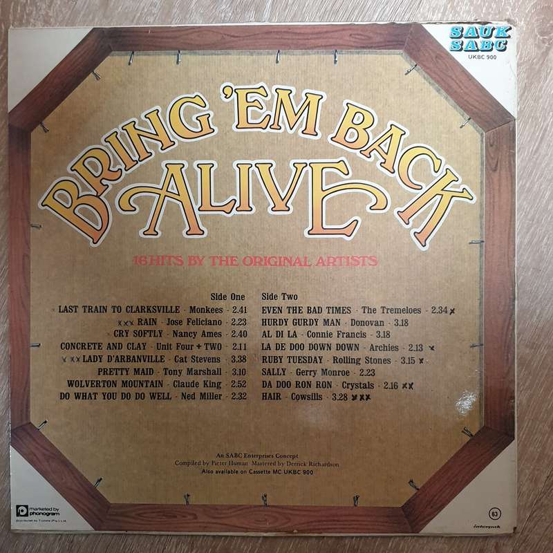 Radio 5 - The First Bring Em Back Alive - 16 Original Playbacks - Vinyl LP Record - Opened  - Ver...