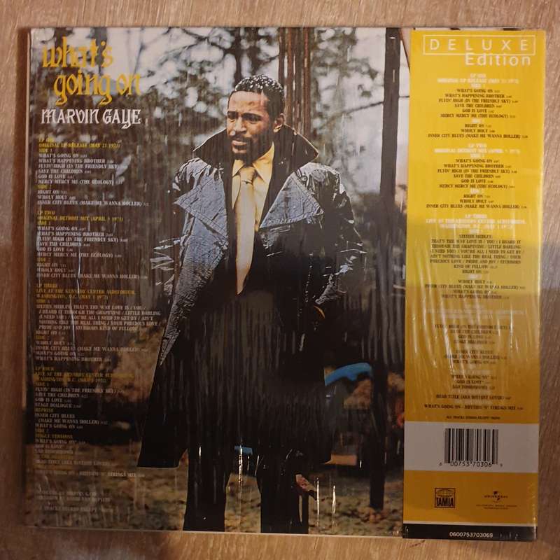 Marvin Gaye  What's Going On - Half Speed Remastered 180g -  4 x Vinyl LP Record - Mint Qua...