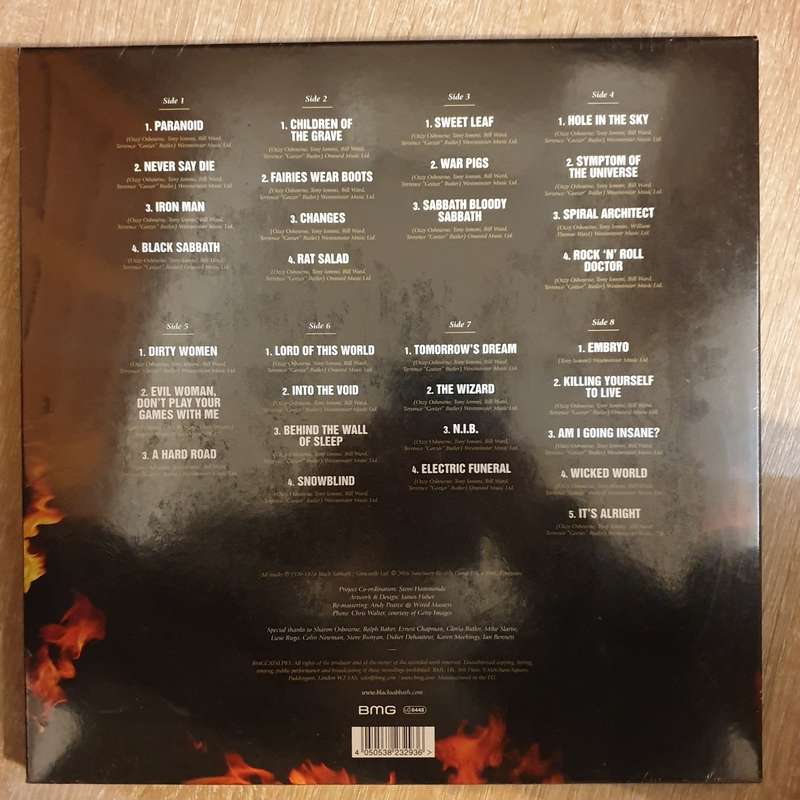 Black Sabbath  The Ultimate Collection - 4 x  Vinyl LP Record Box Set - Sealed