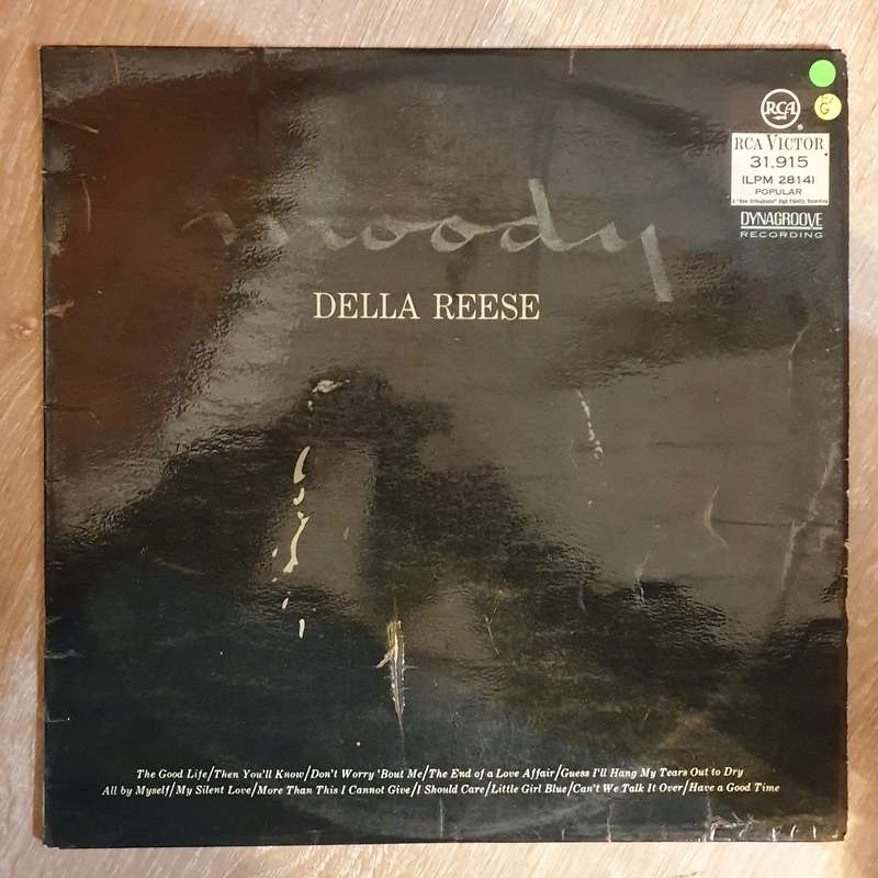 Della Reese  Moody - Vinyl LP Record - Opened  - Fair Quality (F)