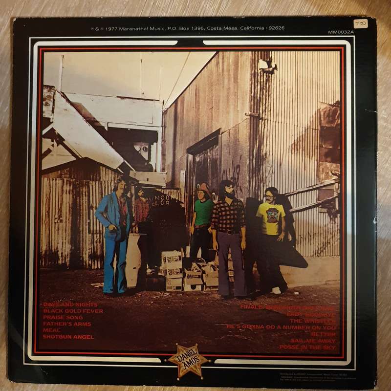 Daniel Amos  Shotgun Angel -  Vinyl LP Record - Very-Good+ Quality (VG+)