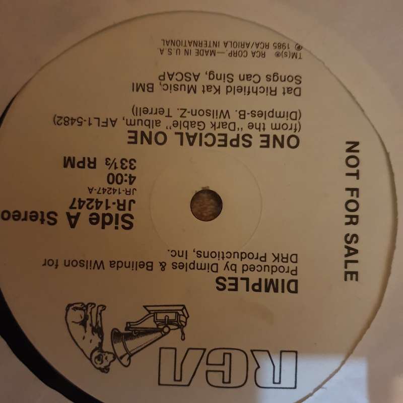 Dimples  One Special One - Promo Album -  Vinyl LP Record - Very-Good+ Quality (VG+)