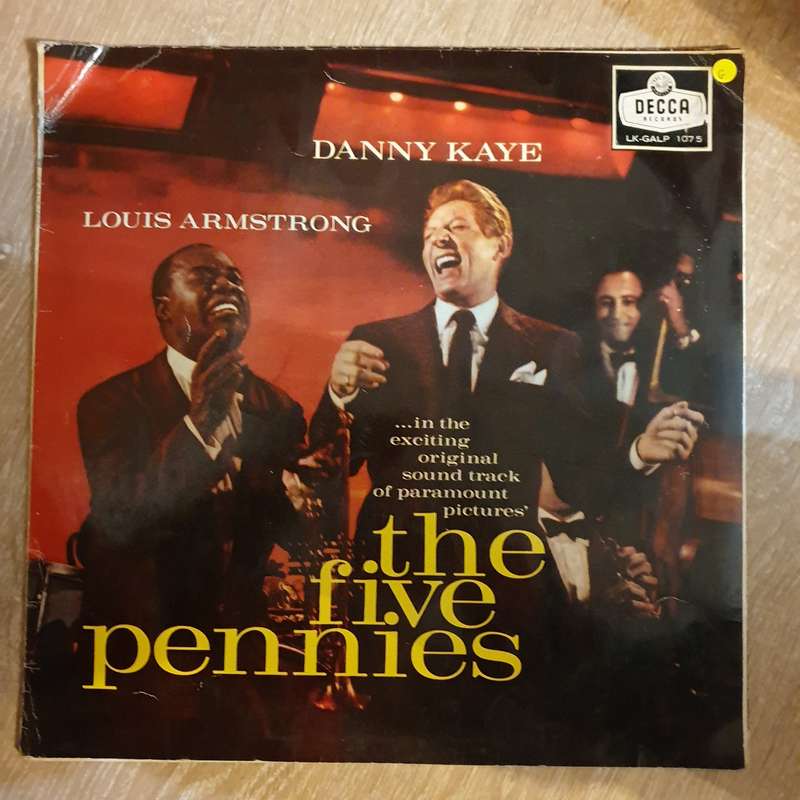 The Five Pennies - Danny Kaye & Louis Armstrong - Vinyl LP Record - Opened  - Good Quality (G)
