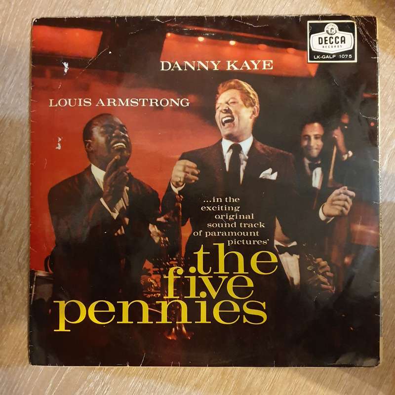 The Five Pennies - Danny Kaye & Louis Armstrong - Vinyl LP Record - Opened  - Good Quality (G)