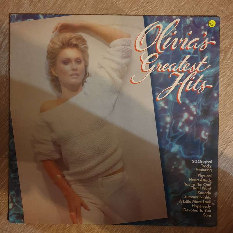 Olivia Newton John - Olivias Hreatest Hits - Vinyl LP Record - Opened  - Very-Good Quality (VG)