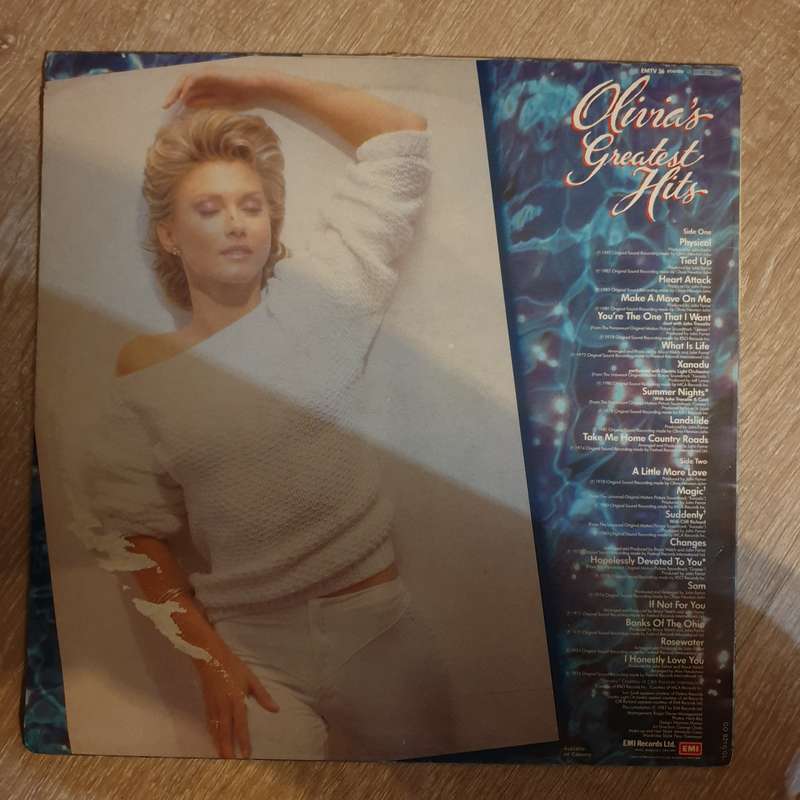 Olivia Newton John - Olivias Hreatest Hits - Vinyl LP Record - Opened  - Very-Good Quality (VG)