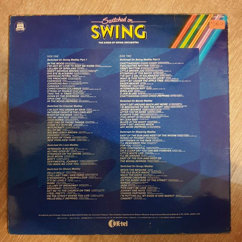 Switched on Swing - Vinyl LP Record - Very-Good+ Quality (VG+)