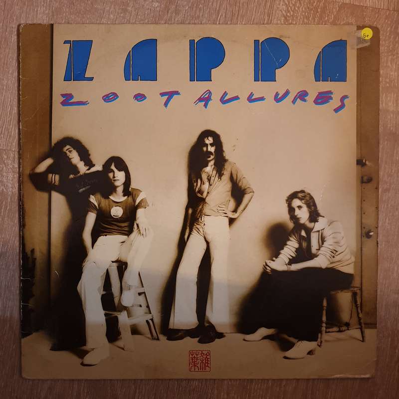 Frank Zappa  Zoot Allures - Vinyl LP Record - Good+ Quality (G+)