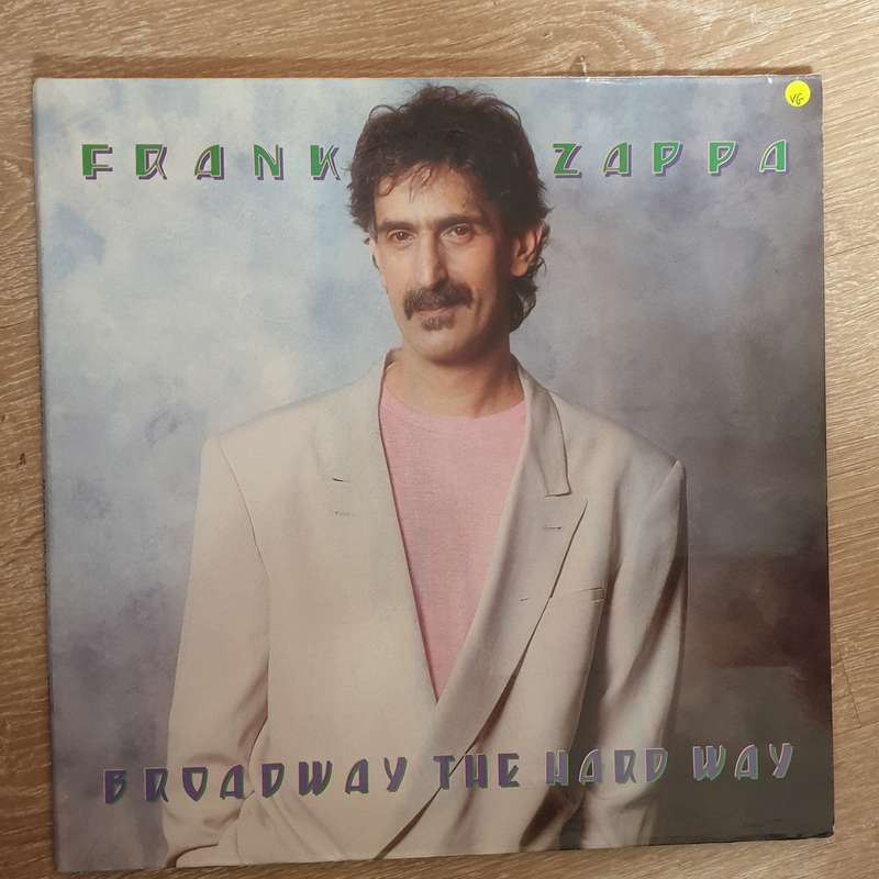 Frank Zappa  Broadway The Hard Way - Vinyl LP Record - Opened  - Very-Good Quality (VG)