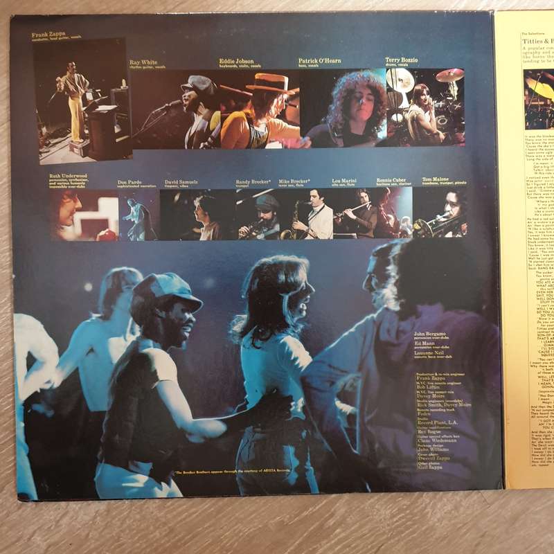 Frank Zappa  In New York - Vinyl LP Record - Very-Good+ Quality (VG+)