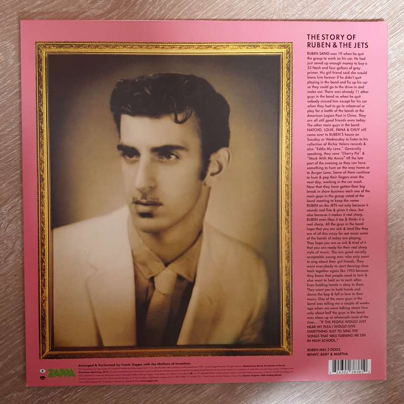 Frank Zappa - The Mothers Of Invention  Cruising With Ruben & The Jets - Vinyl LP Record - ...