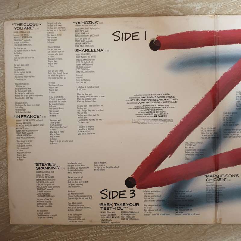 Frank Zappa  Them Or Us - Double Vinyl LP Record - Opened  - Good+ Quality (G+)