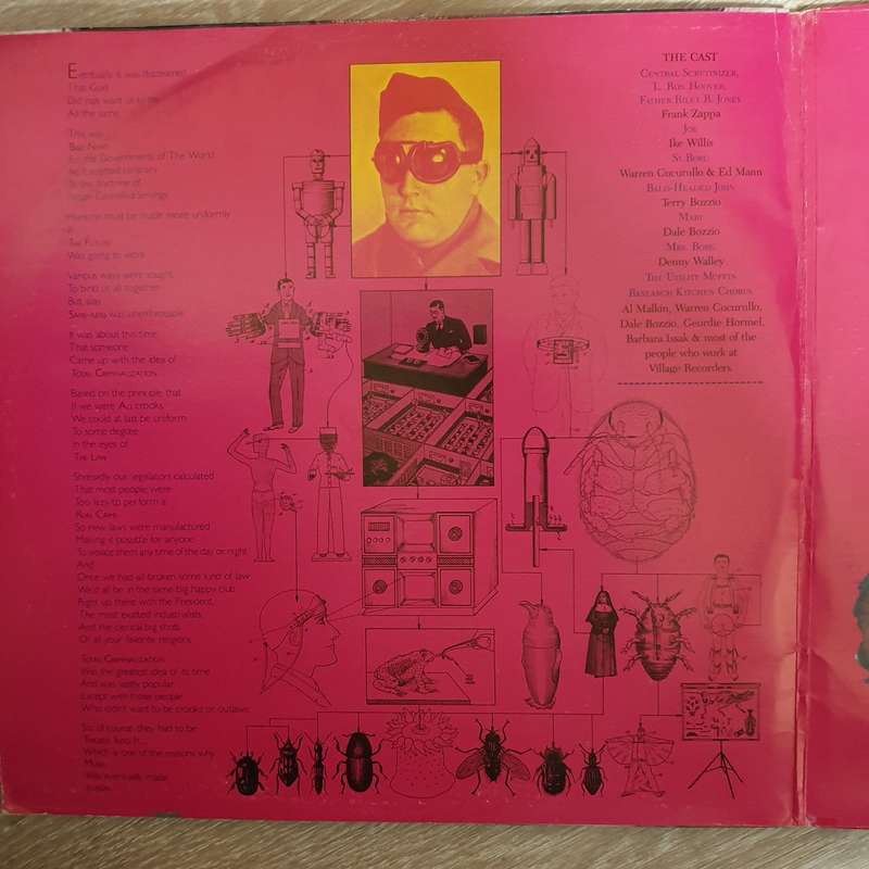 Frank Zappa  Joe's Garage, Acts II & III - Double Vinyl LP Record - Opened  - Good+ Quality...