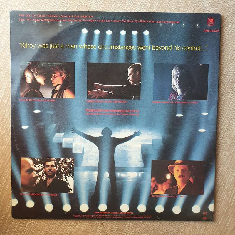Styx - Kilroy Was Here - Vinyl LP Record - Opened  - Very-Good- Quality (VG-) (Vinyl Specials)