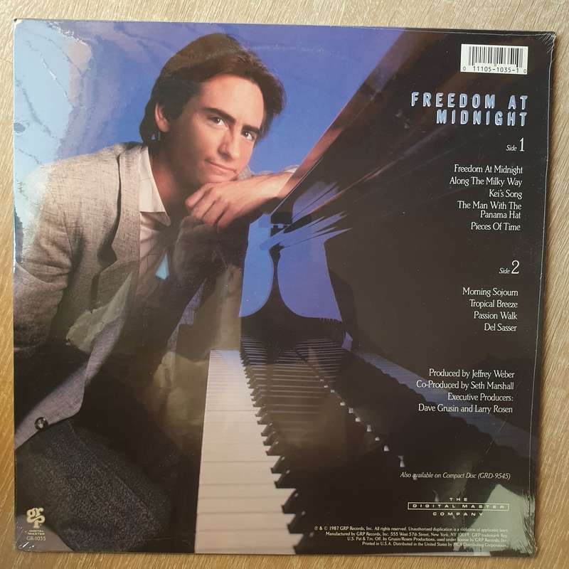 David Benoit  Freedom At Midnight - Vinyl LP Record - Sealed