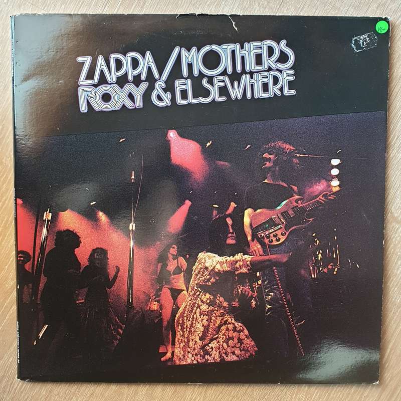 Frank Zappa and The Mothers  Roxy & Elsewhere -  Vinyl LP Record - Very-Good+ Quality (VG+)