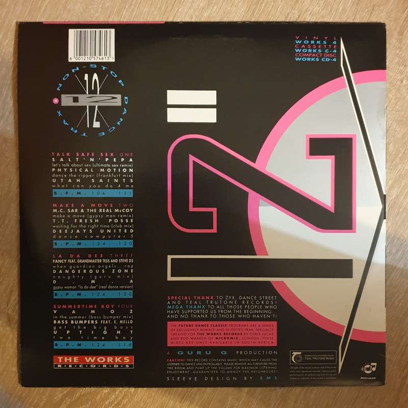 Future Dance Classix Program 4 - Double Vinyl LP Record - Very-Good+ Quality (VG+)