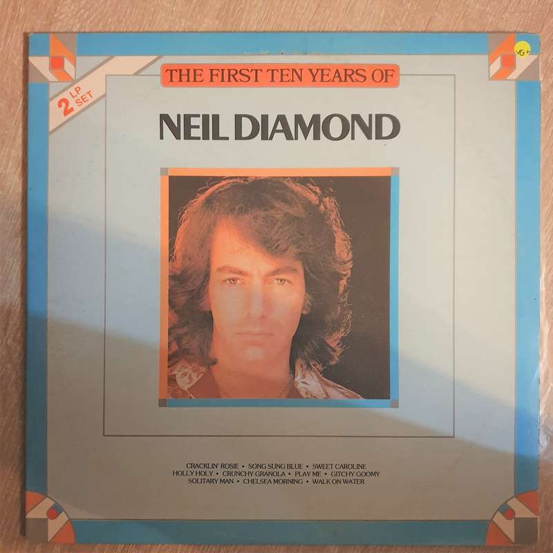 Neil Diamond  The First Ten Years Of - Double Vinyl LP Record  (VG+)
