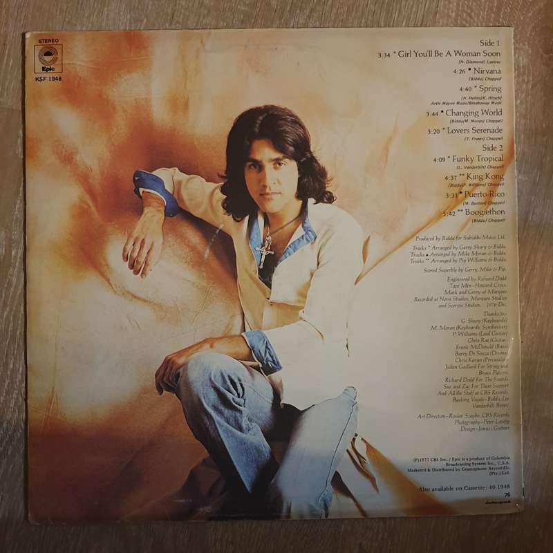 Biddu & The Orchestra  Eastern Man  Vinyl LP Record - Opened  - Very-Good Quality (VG)